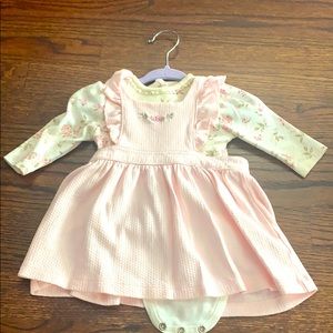 Long sleeve onesie dress